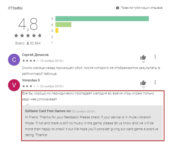 Работа с&nbsp;отзывами и&nbsp;конверсией